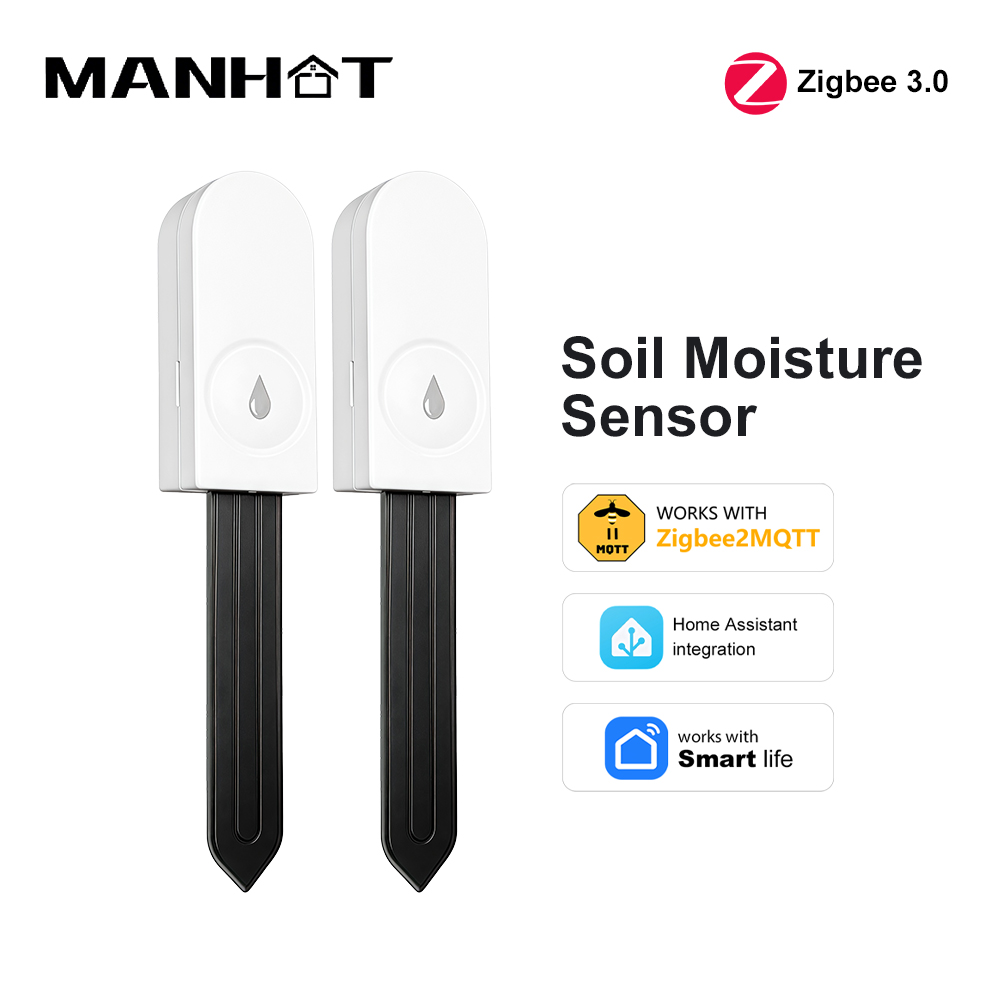 Smart Garden Sensors - Sensor de Humedad del Suelo Zigbee