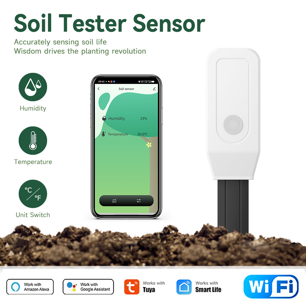 Smart Garden Sensors - Sensor de Humedad y Temperatura del