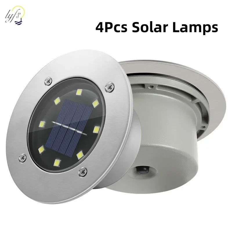 Smart Garden Solar Lights - Luces LED solares para jardín, iluminación