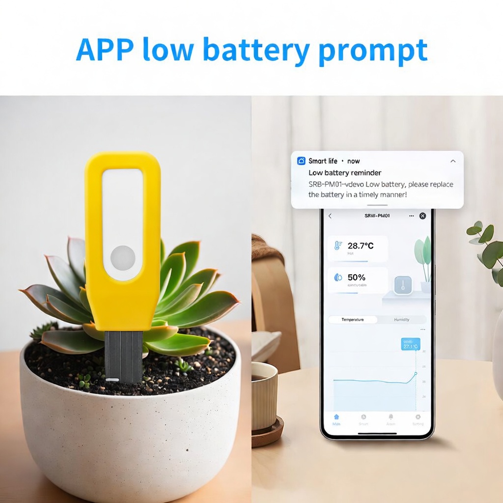 Monitor de Suelo WiFi Tuya, Se - Smart Garden Sensors reseña y precio