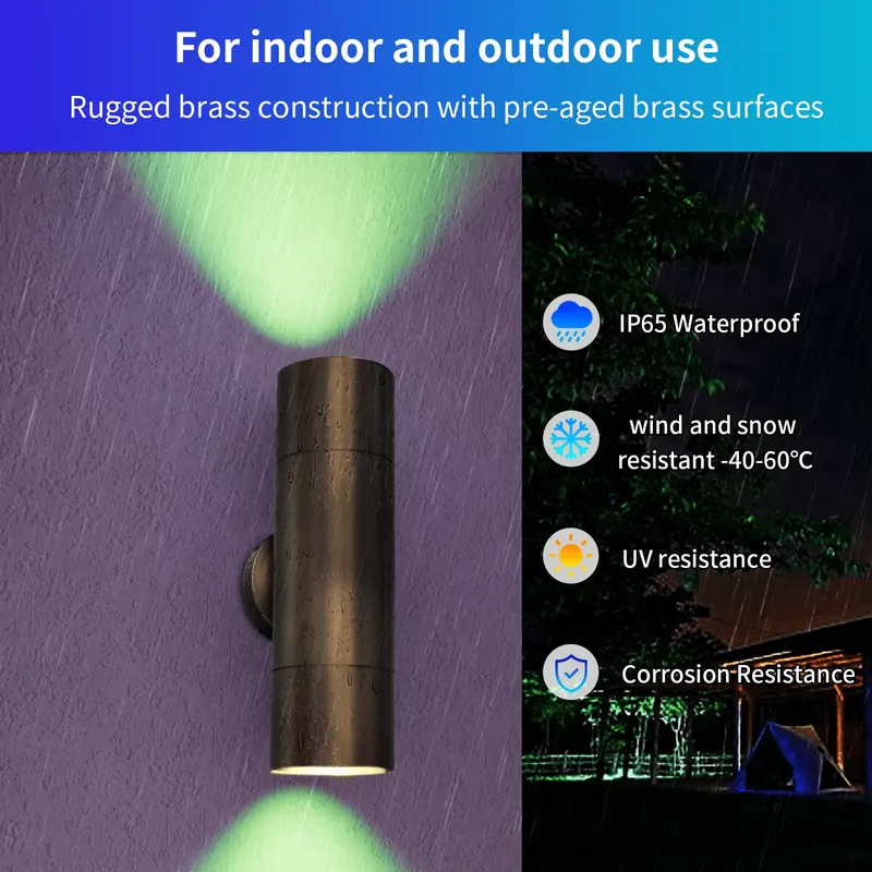 Lámpara de Pared LED para Exte - Smart Gardening reseña y precio