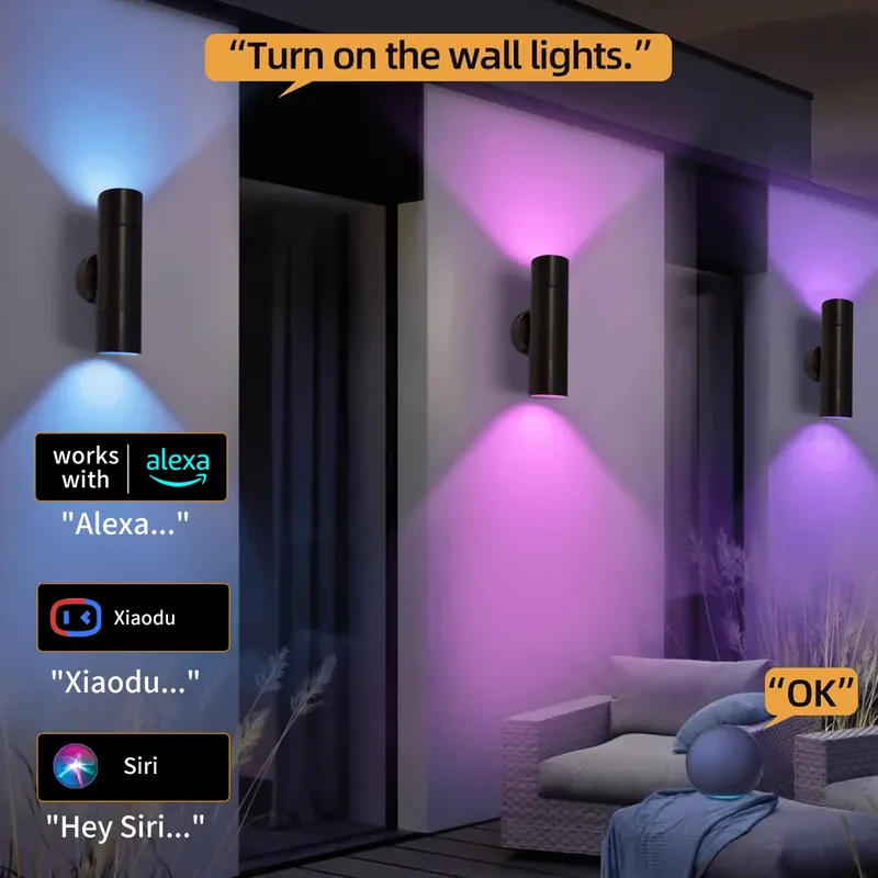 Lámpara de Pared LED para Exte - Smart Gardening reseña y precio