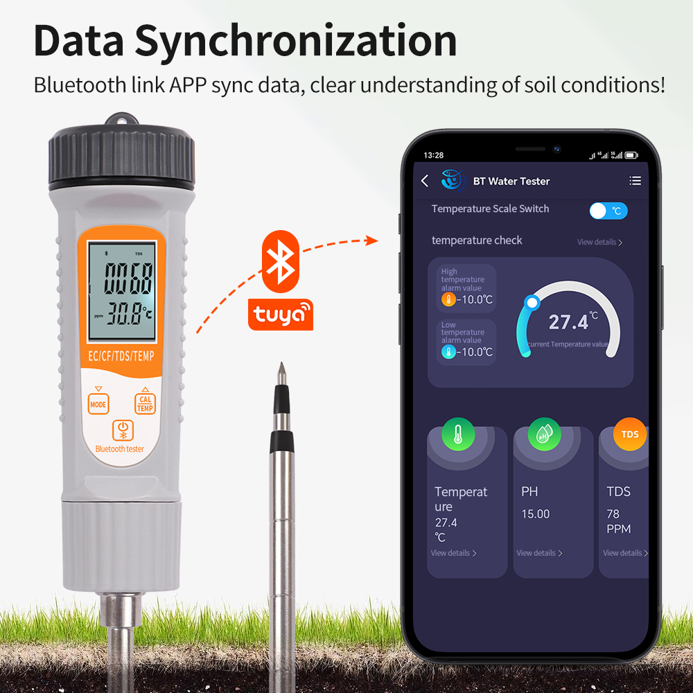 Probador de suelo EC/TDS/CF/Te - Smart Garden Nutrients reseña y precio