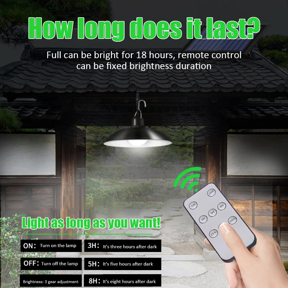 Luces colgantes solares de dob - Smart Garden Sheds reseña y precio