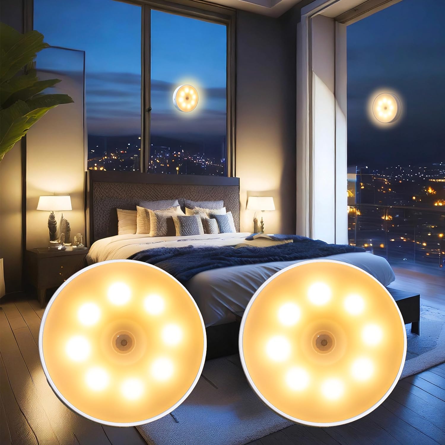 Lámpara Nocturna con Sensor de - Smart Garden Solar Lights reseña y precio