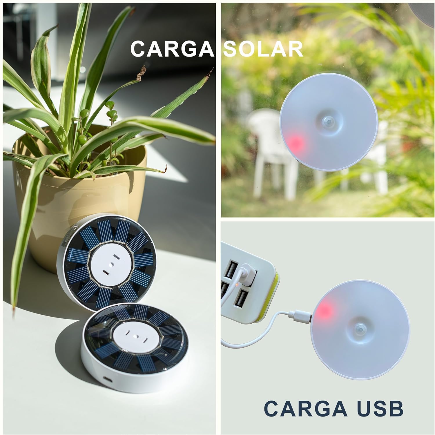 Lámpara Nocturna con Sensor de - Smart Garden Solar Lights reseña y precio