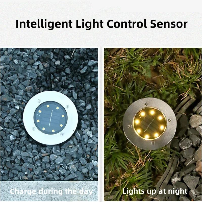Luces LED solares para jardín, - Smart Garden Solar Lights reseña y precio